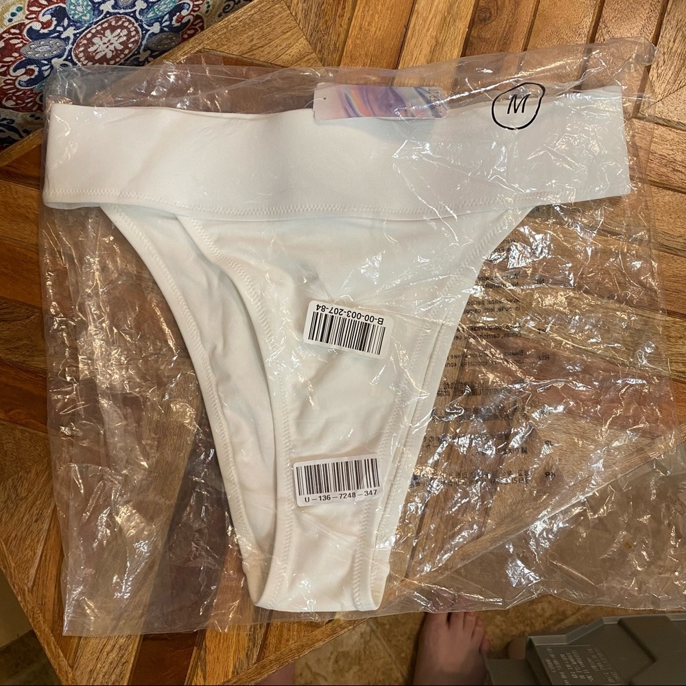 NWT Forever 21 High cut Cheeky Bikini bottom